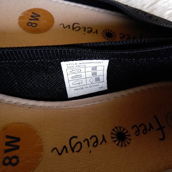 Free Reign, Women Flat shoes, Black, 8 US - Picture 5 of 6
